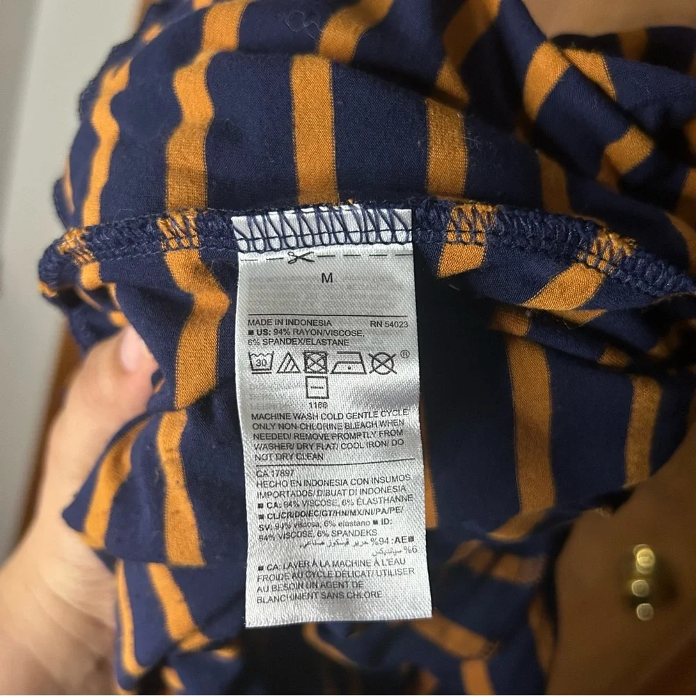 Old Navy Orange and Blue Jumpsuit Crew Neck Casual - Picture 6 of 8